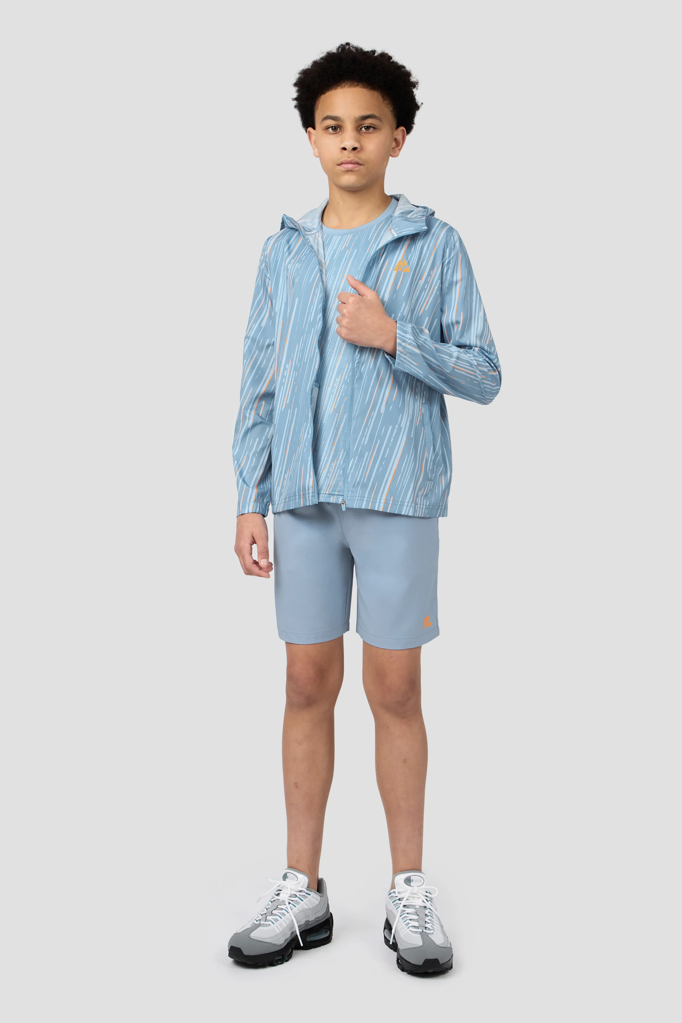 Boys Vigour Windbreaker - Cloudy Blue/Summer Mist - Image 6