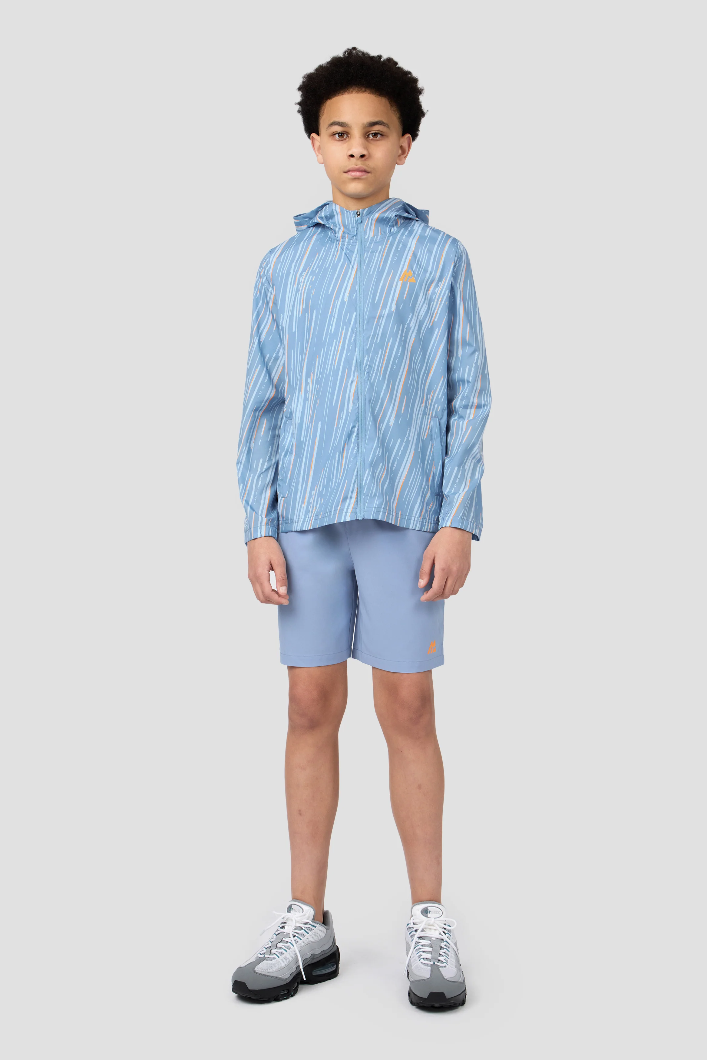 Boys Vigour Windbreaker - Cloudy Blue/Summer Mist - Image 7