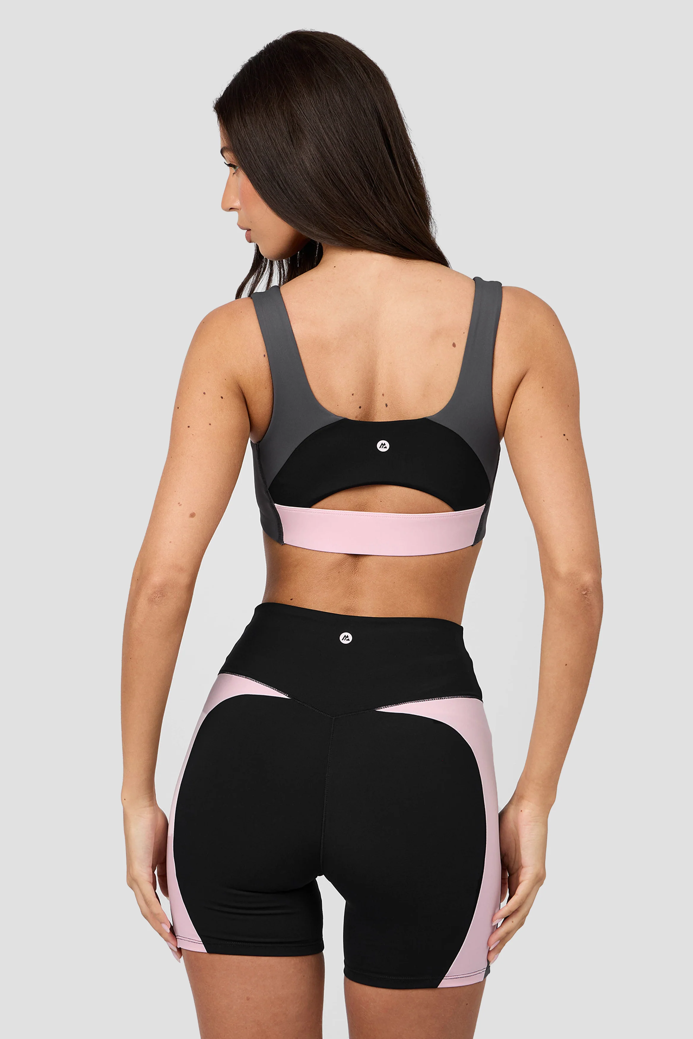 Vision Bra - Black/Asphalt/Light Pink - Image 2