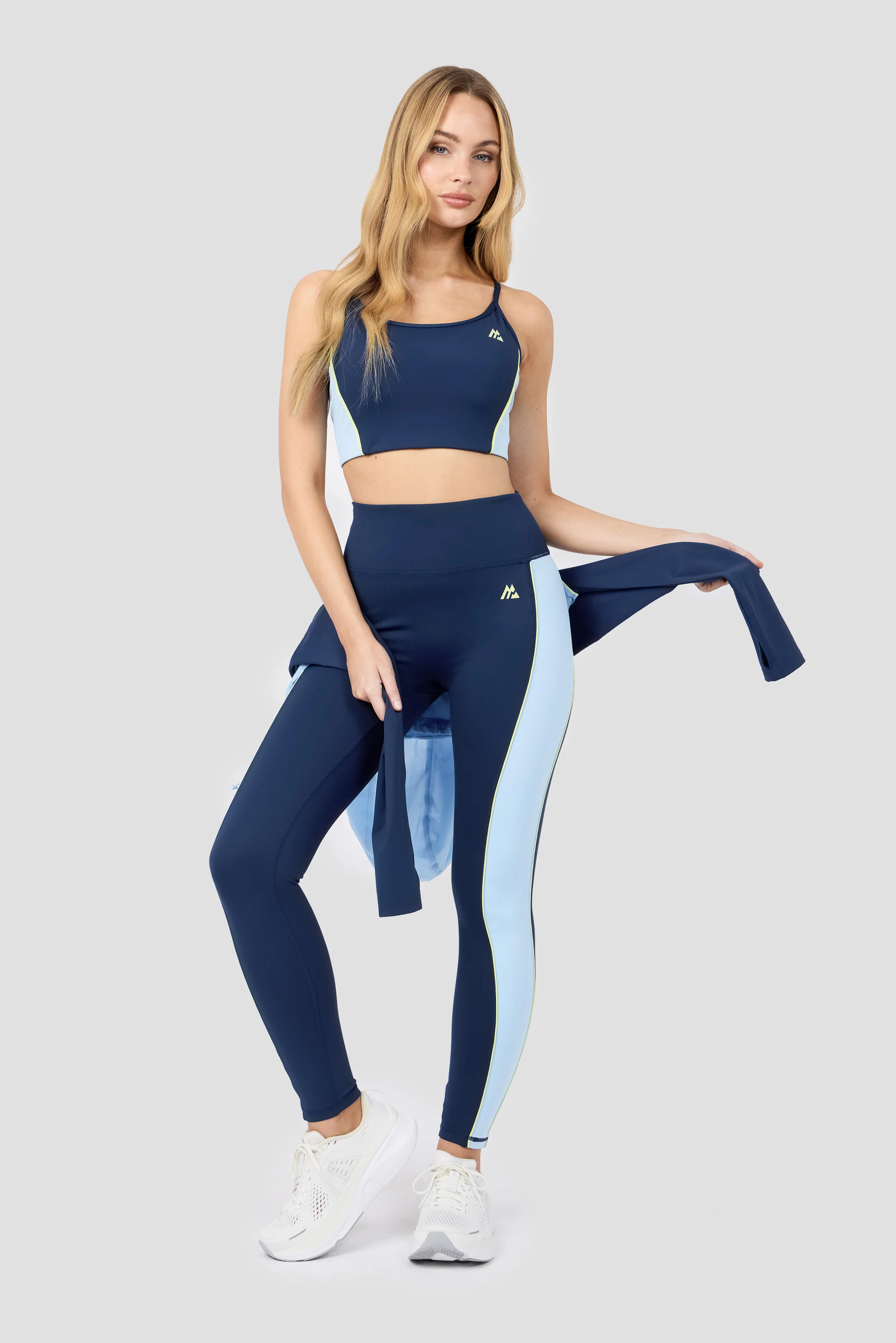 Vitality Bra - Agency/Blissful Blue/Citrus - Image 3