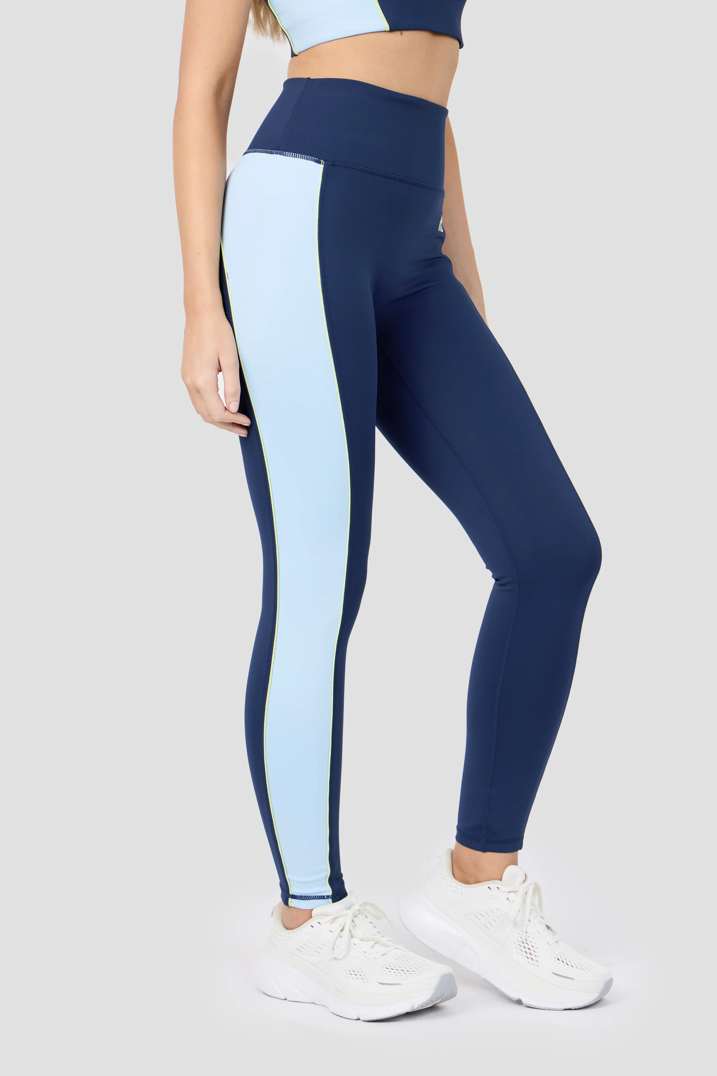 Vitality Legging - Agency/Blissful Blue/Citrus - Image 2