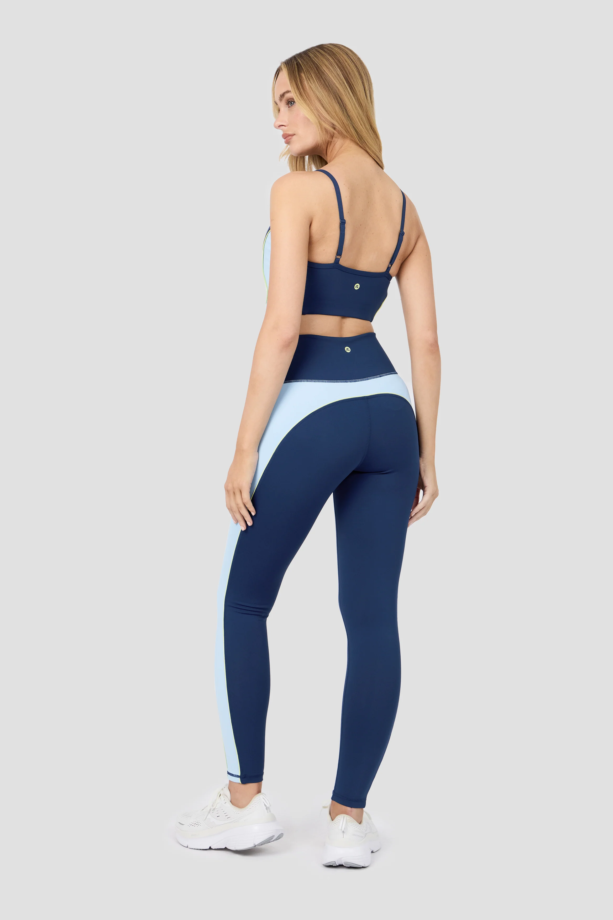 Vitality Legging - Agency/Blissful Blue/Citrus - Image 4
