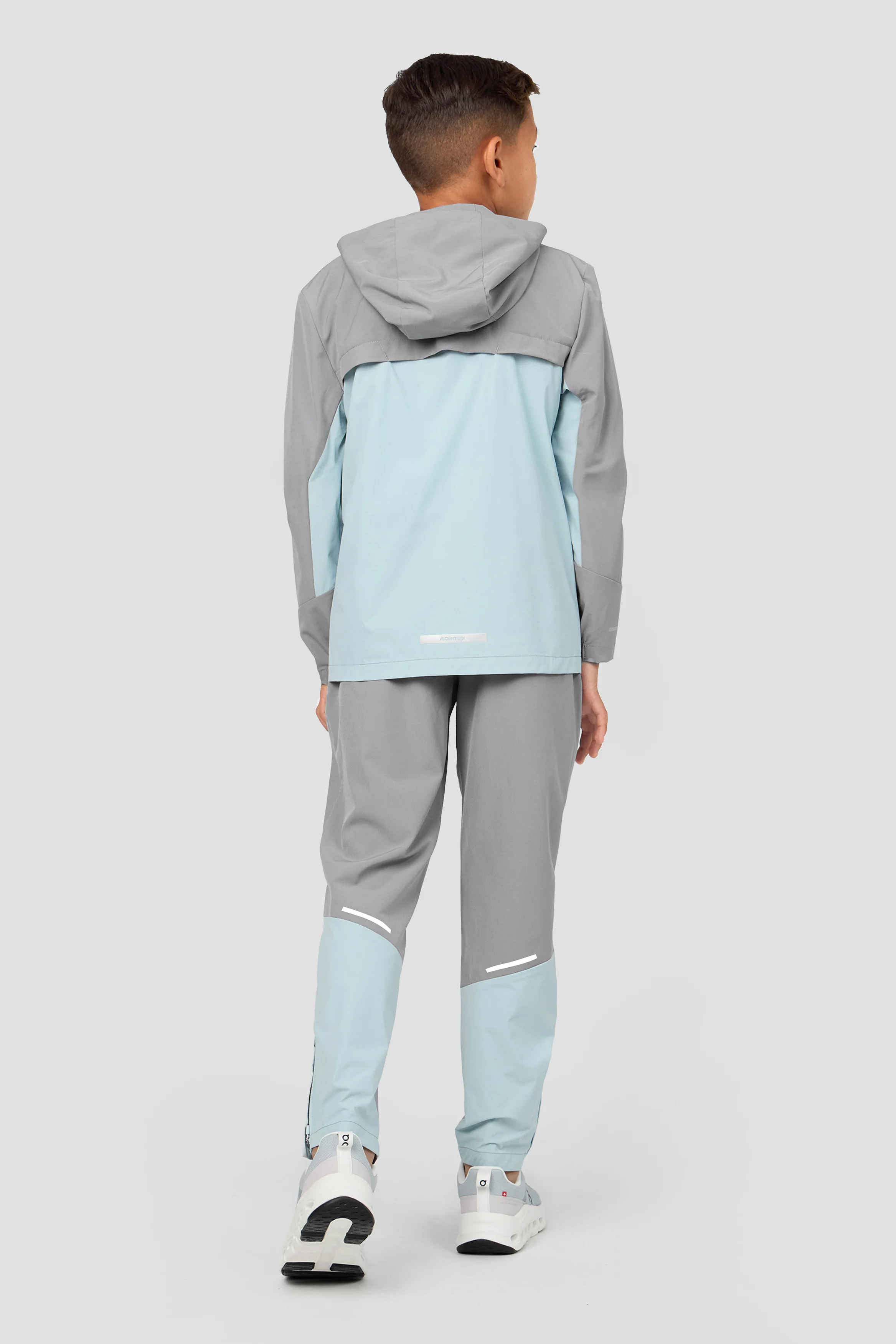 Boys Vortex Jacket - Platinum Grey/Dawn - Image 4