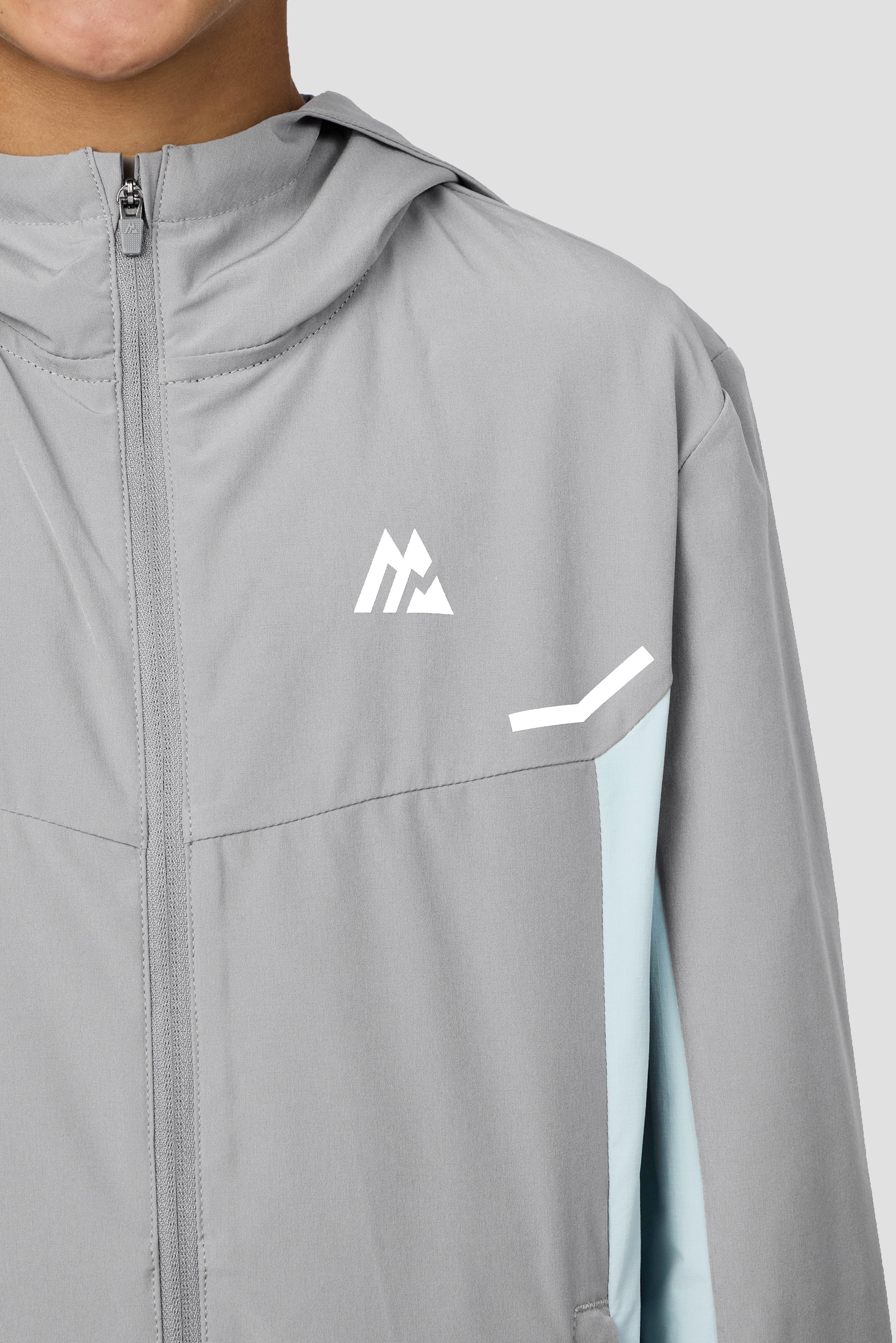 Boys Vortex Jacket - Platinum Grey/Dawn - Image 7