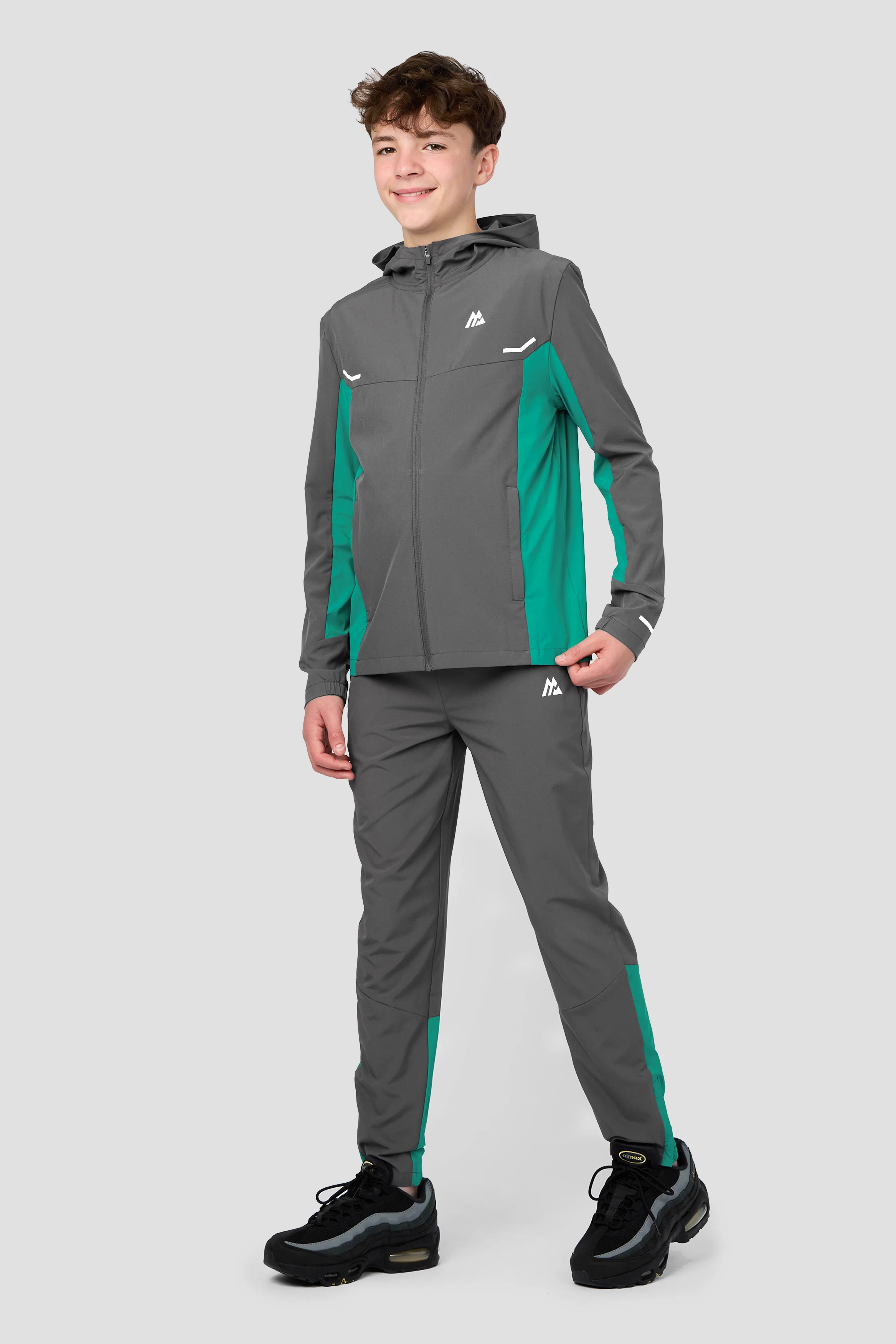 Boys Vortex Pant - Cement Grey/Atlas - Image 5