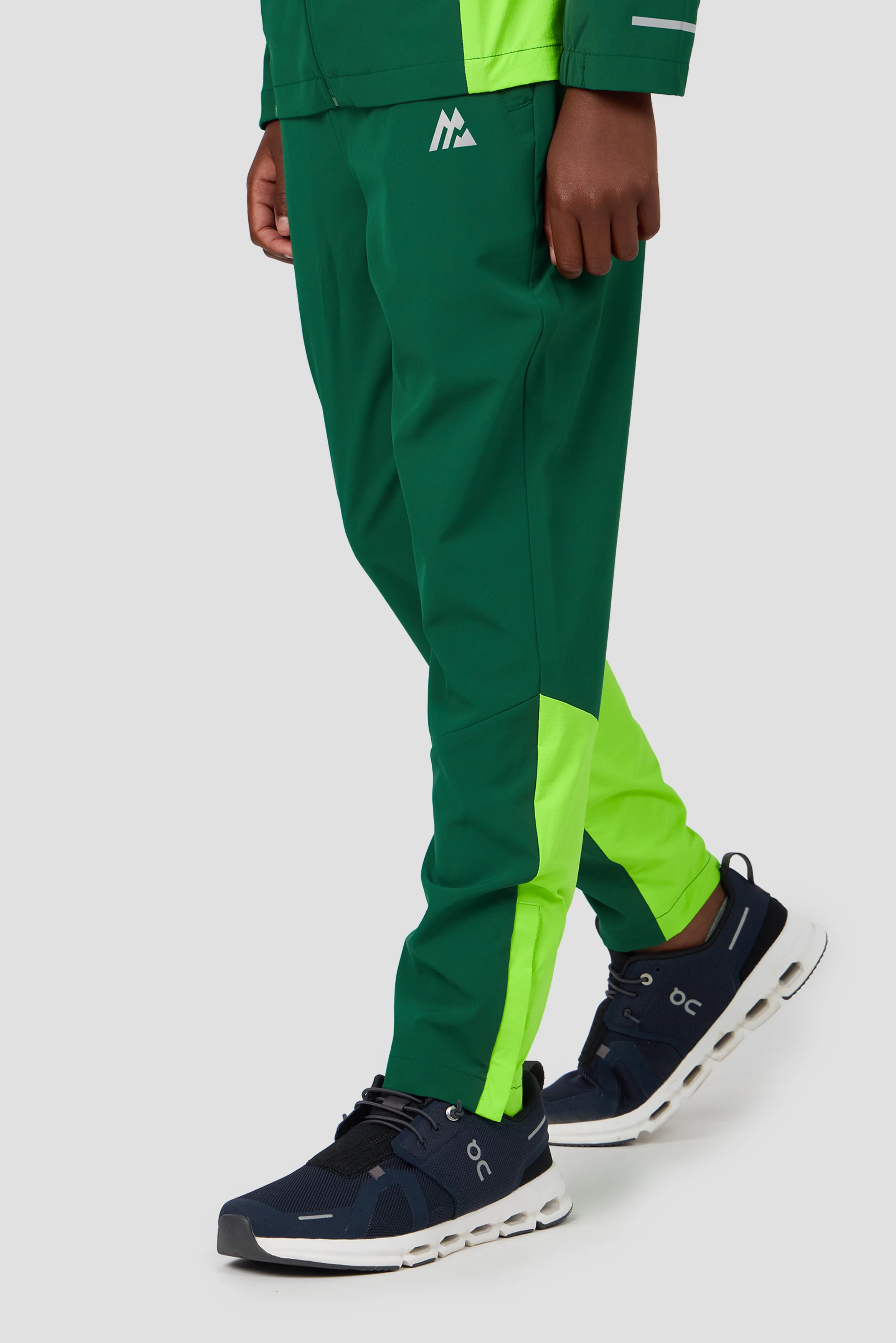 Boys Vortex Pant - Sherwood/Neon Green