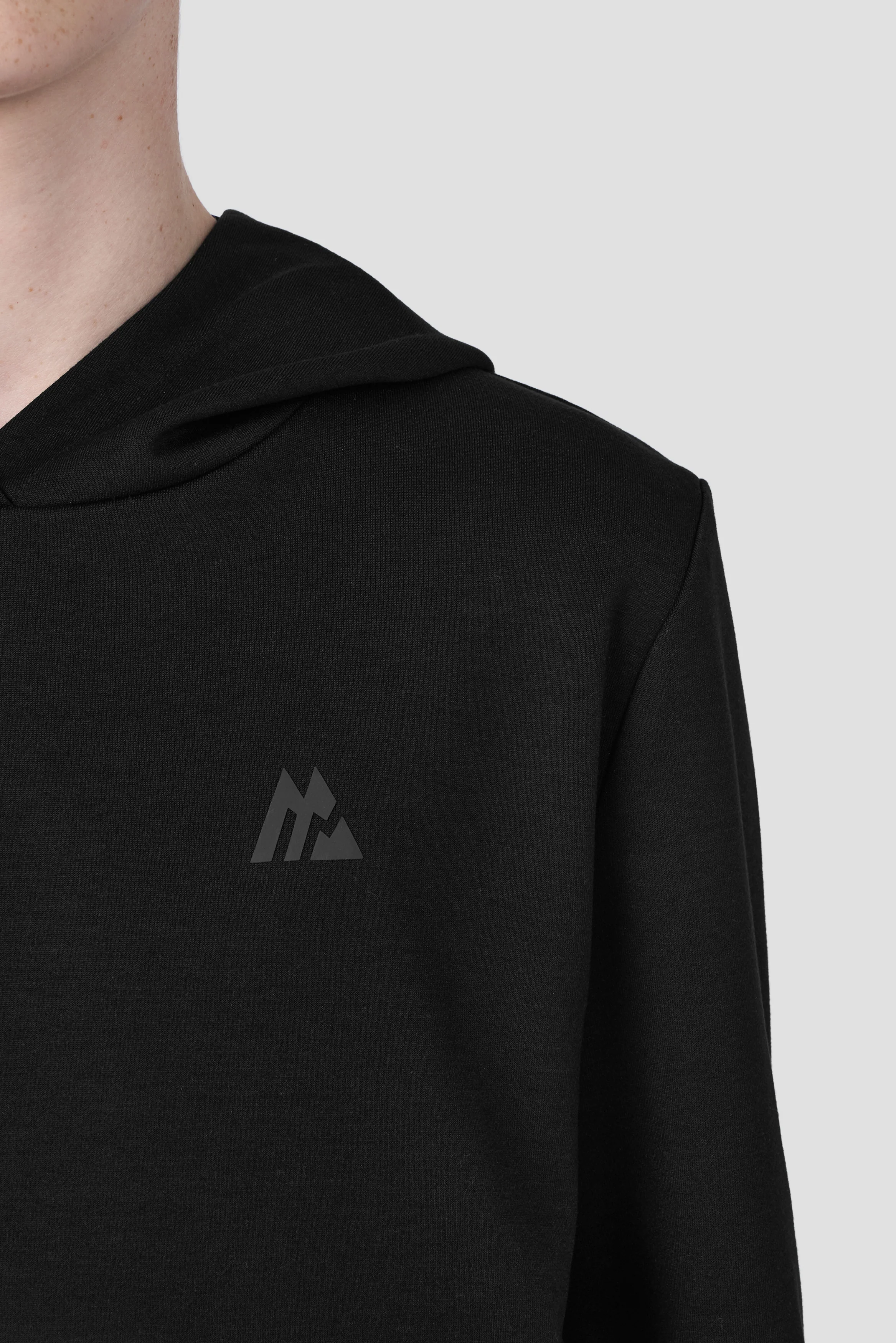 Boys Zenith Hood - Black - Image 3