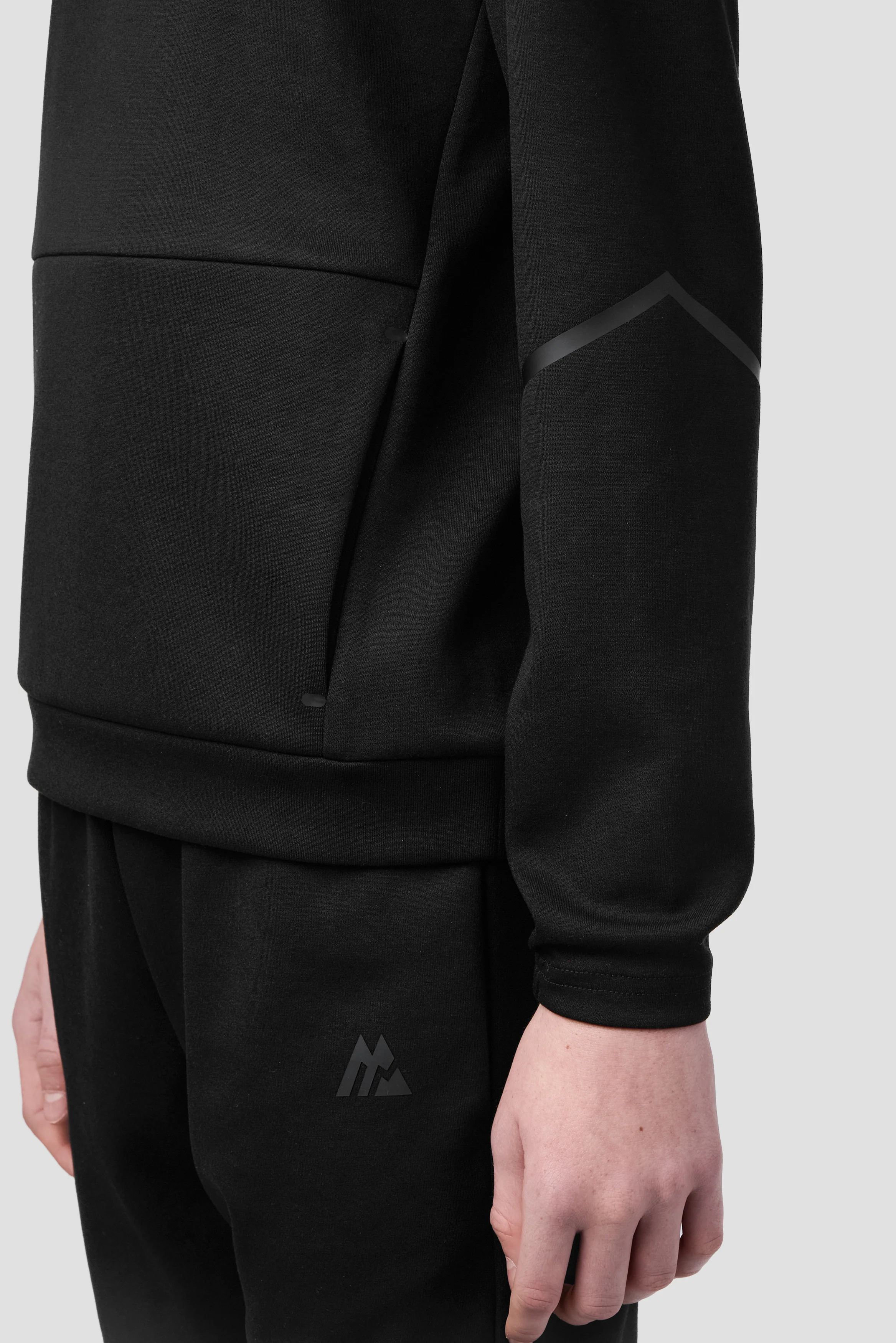 Boys Zenith Hood - Black - Image 4