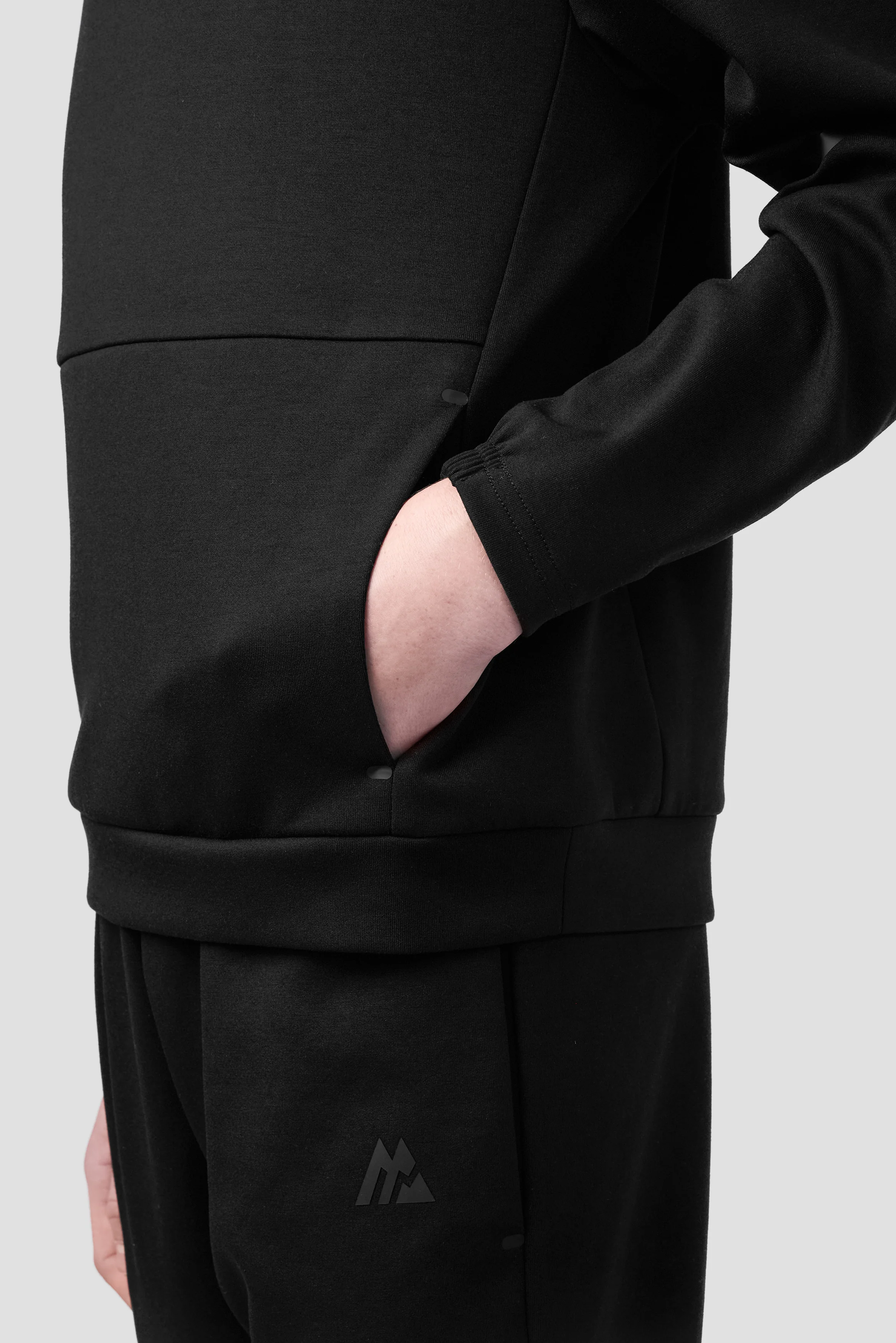 Boys Zenith Hood - Black - Image 5