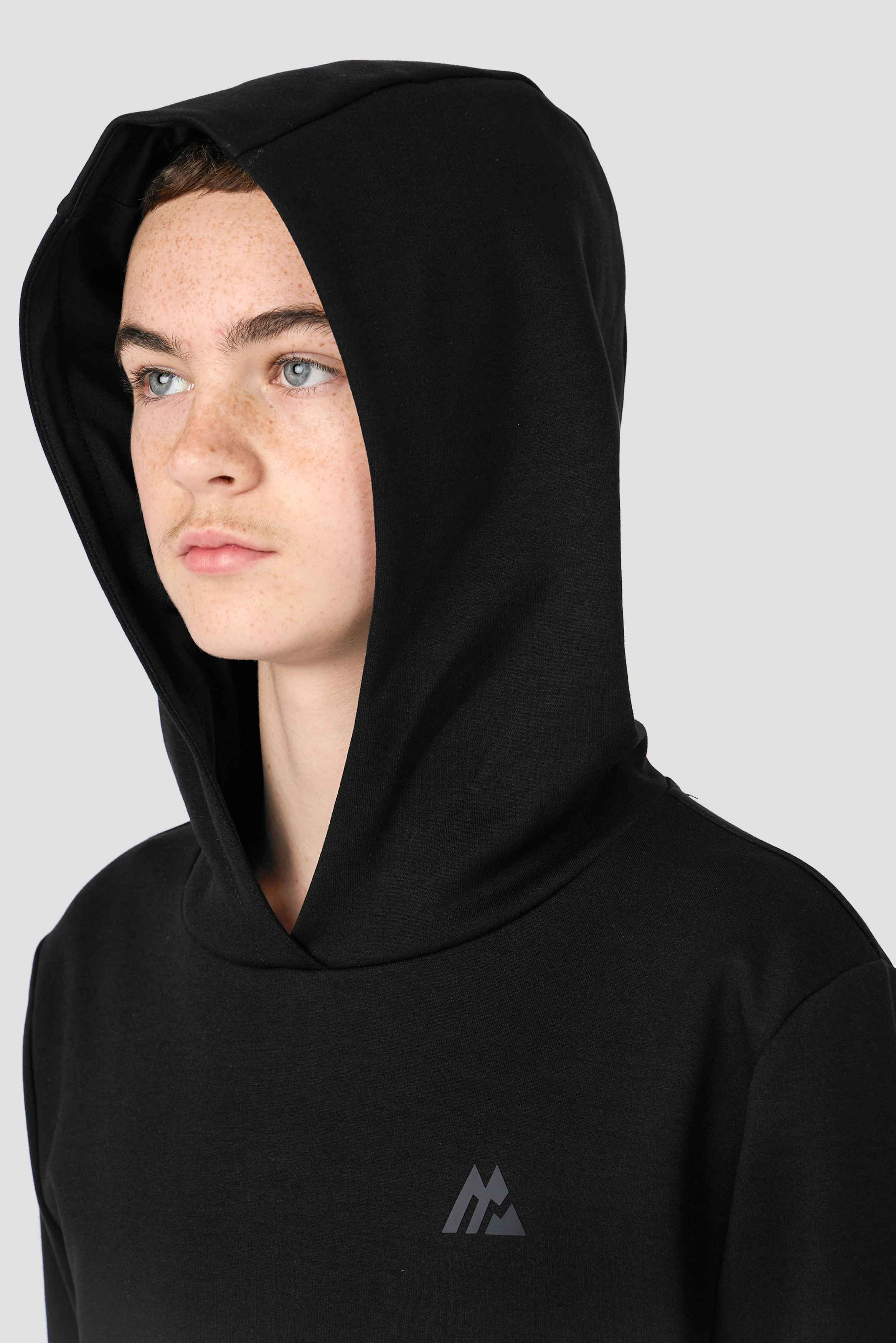 Boys Zenith Hood - Black - Image 6