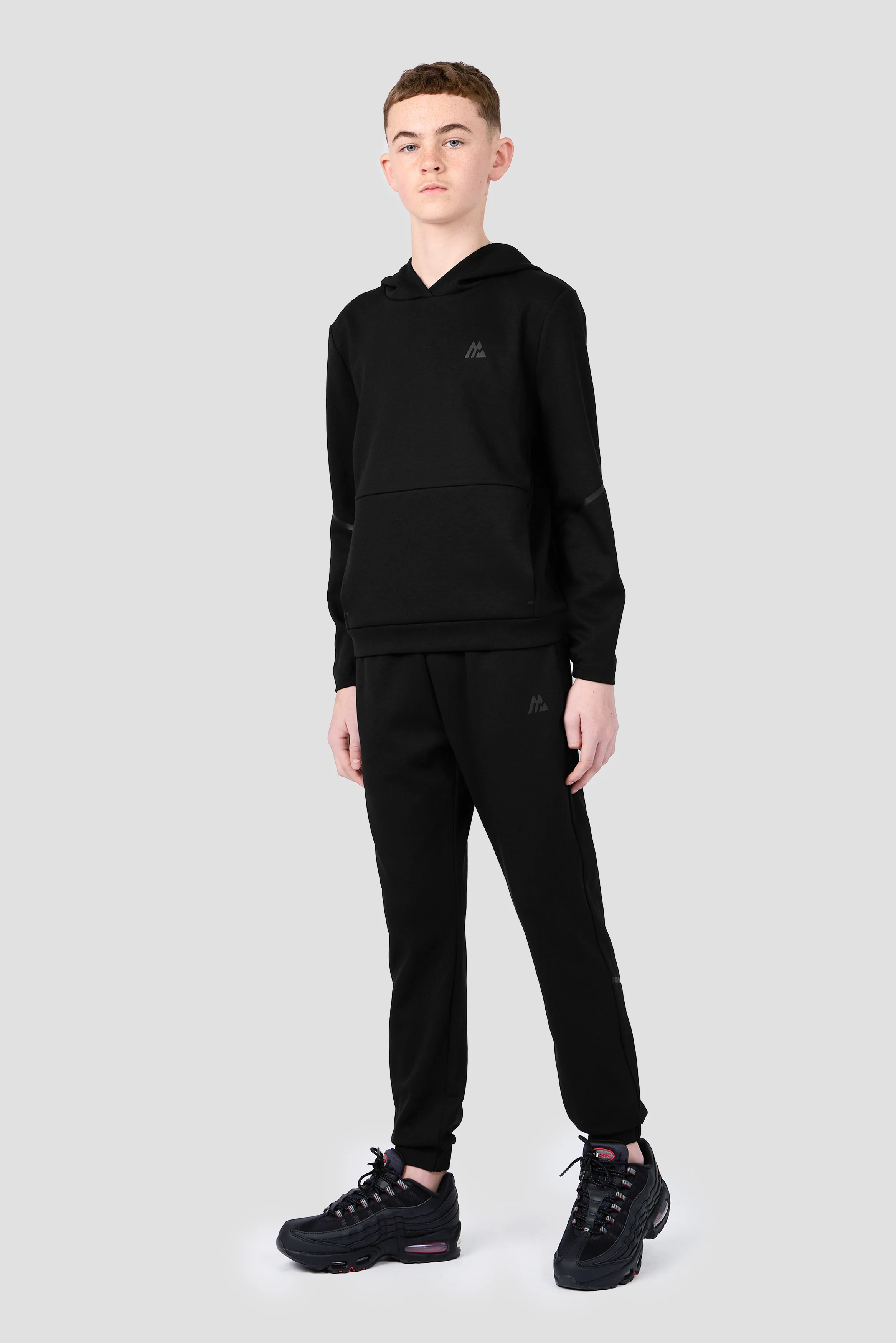 Boys Zenith Hood - Black - Image 7