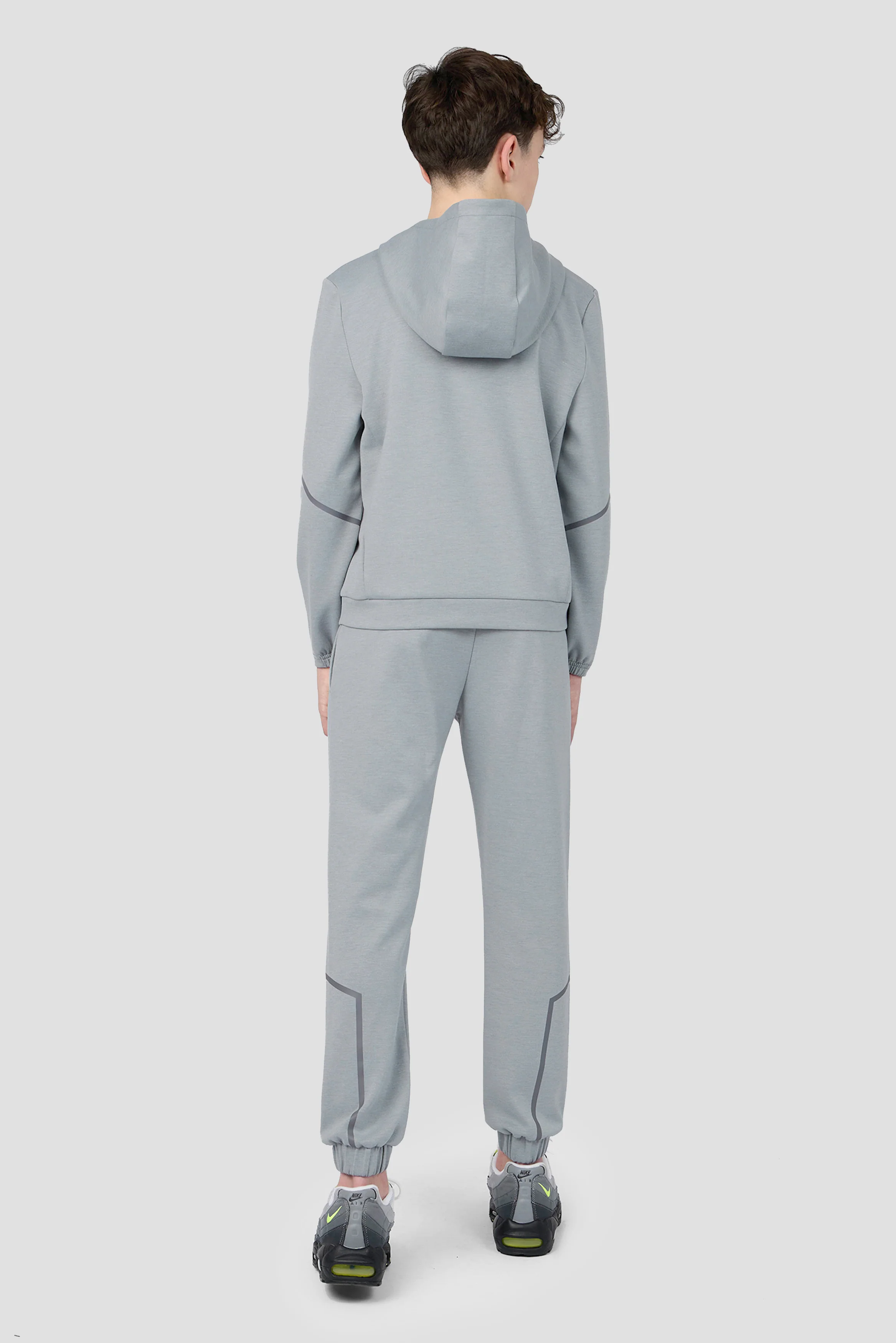 Boys Zenith Jogger - Platinum Grey Marl - Image 4