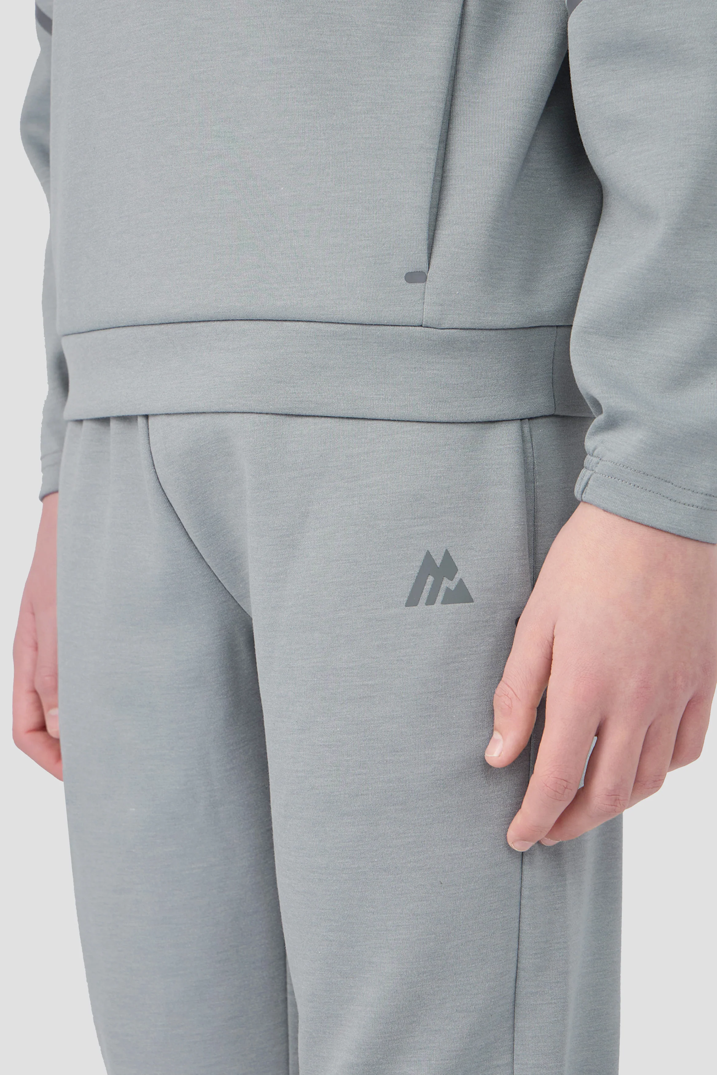 Boys Zenith Jogger - Platinum Grey Marl - Image 5