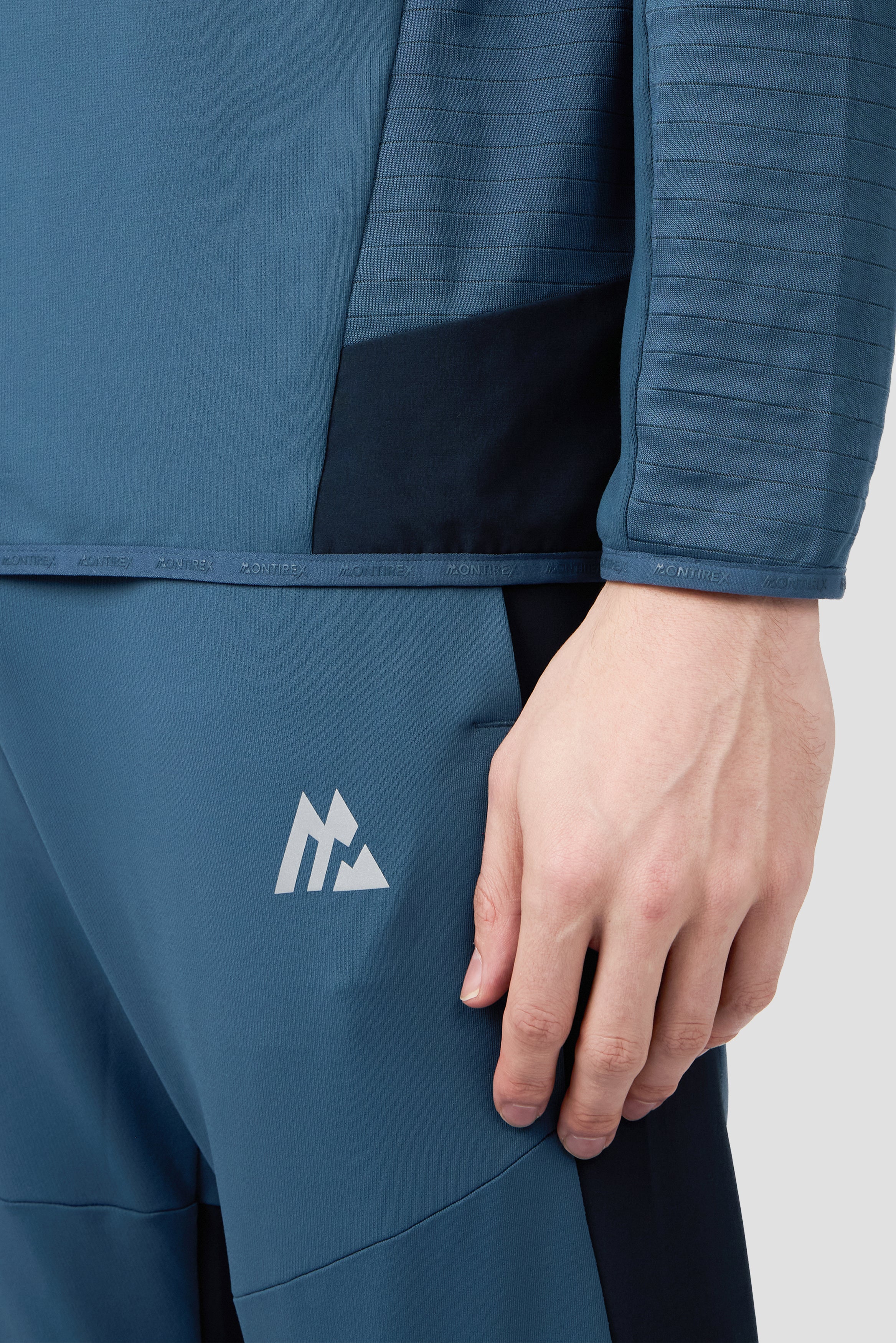 Zone Hood 1/4 Zip - Naval/Navy Void - Image 4